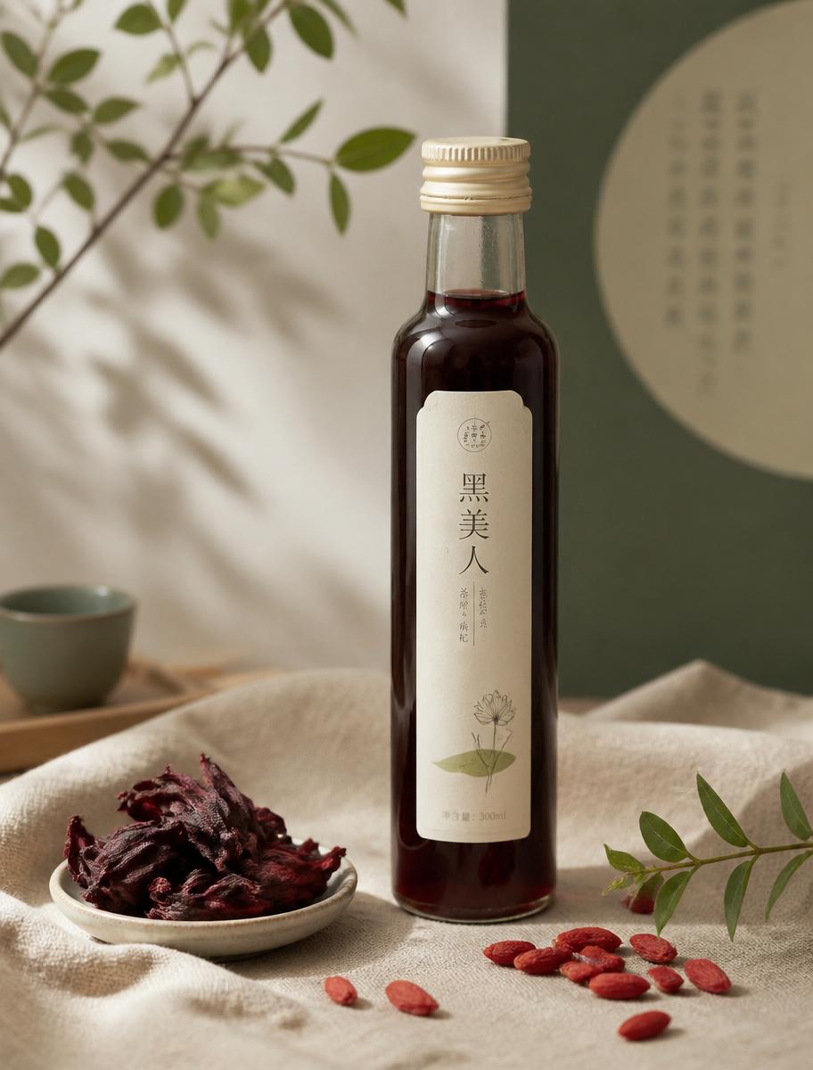 黑美人草本茶